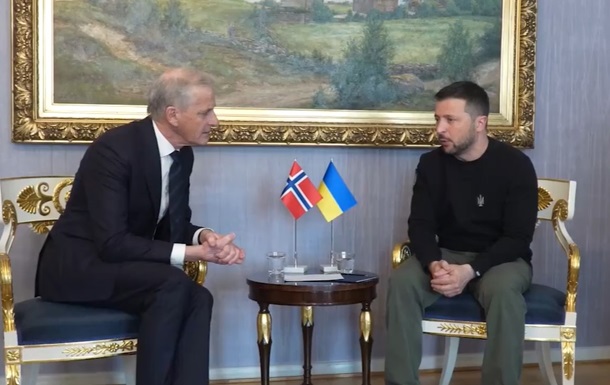 Зеленский провел встречу с премьером Норвегии