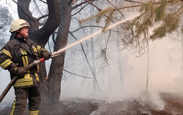На Київщині горить 15 га лісової підстилки 