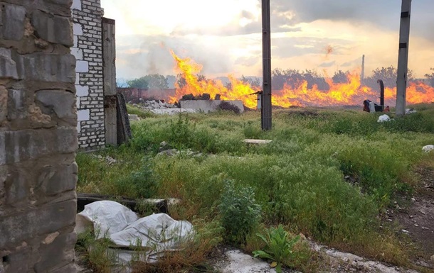 The Russians shelled Kupyansk, a fire broke out
