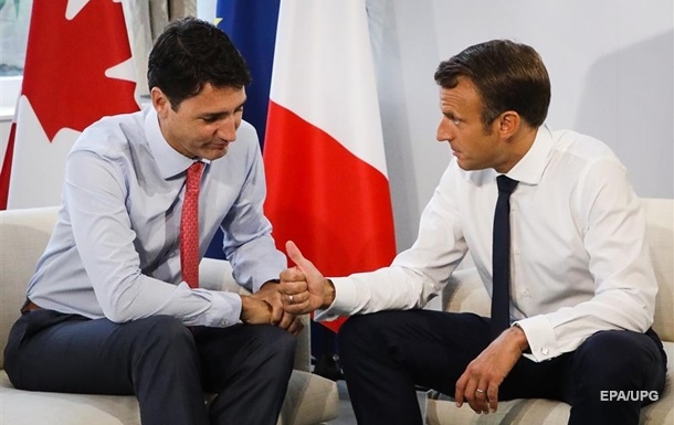 Trudeau and Macron discuss support for Ukraine