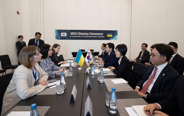 Киев и Сеул усиливают сотрудничество в сфере восстановления Украины