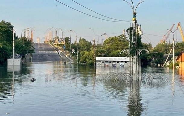 29 settlements in the Kherson region were flooded
