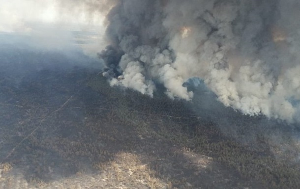 Large-scale forest fires continue in Kazakhstan