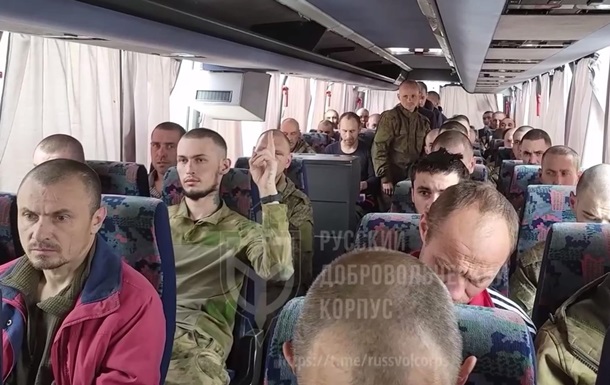 RDK passed on prisoners of the Russian Federation from the Belgorod region