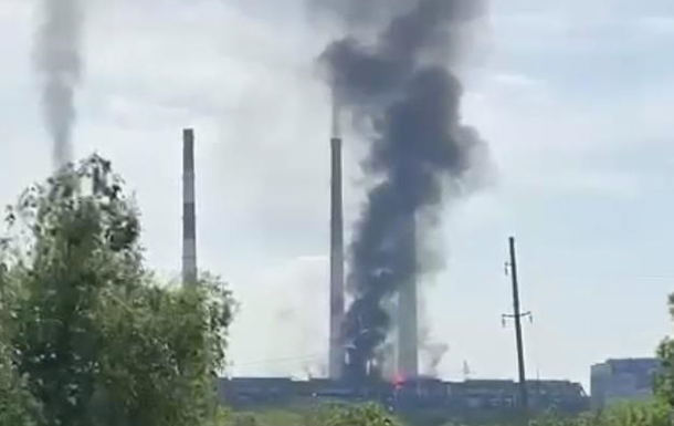 В России возник пожар на Новочеркасской ГРЭС