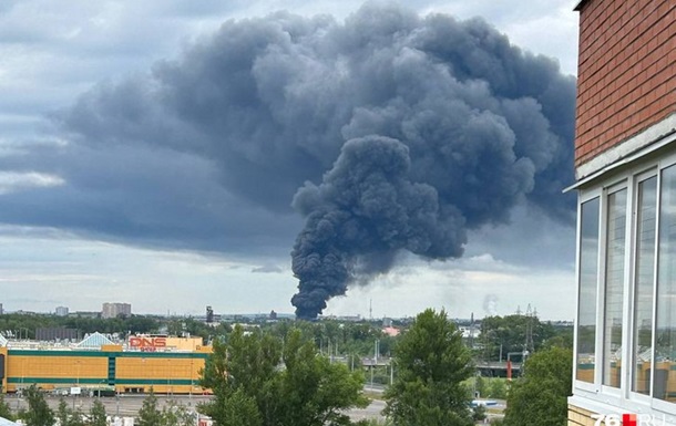 У Росії спалахнула чергова масштабна пожежа 