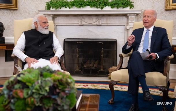 Байден обговорить питання України з прем єром Індії