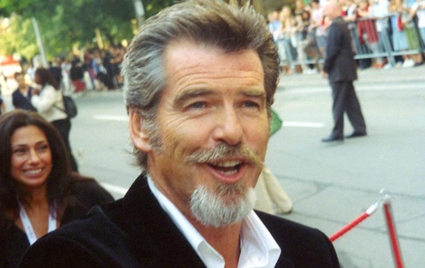 Pierce Brosnan appeared in public with his children