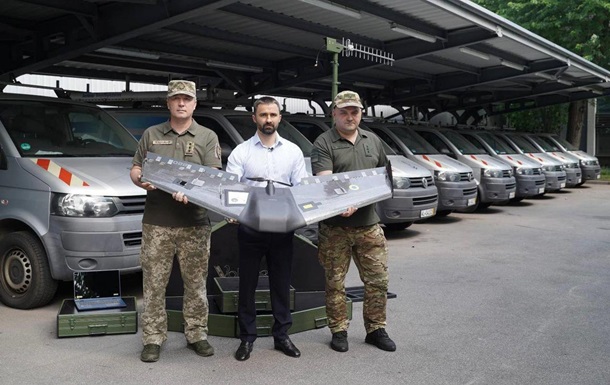Метинвест передал бойцам ВСУ комплексы дронов Валькирия