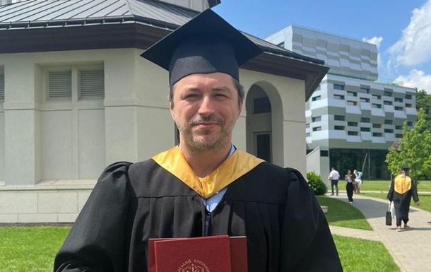 Сергій Притула здобув диплом магістра