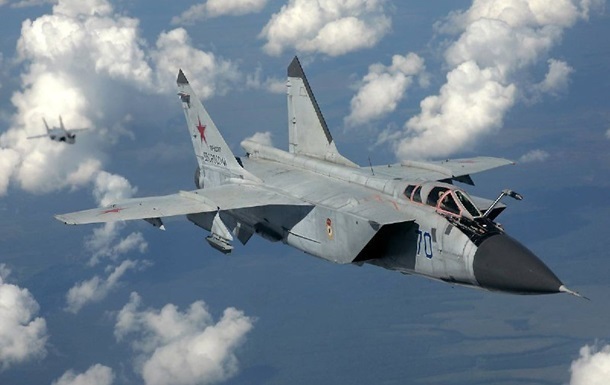 У Росії зазнав аварії винищувач МіГ-31