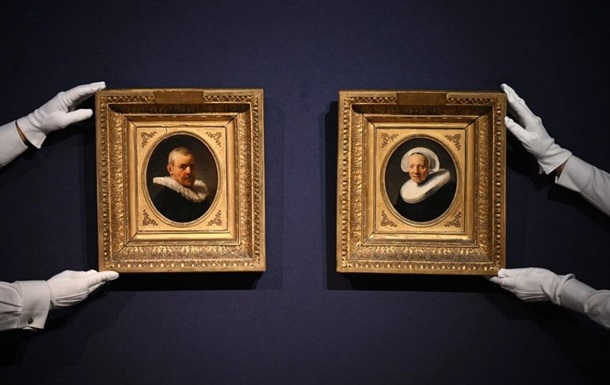 Портрети Рембрандта продали за рекордну суму