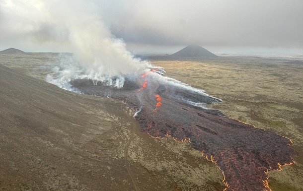 В Ісландії прокинувся вулкан Фаградальсфьядль