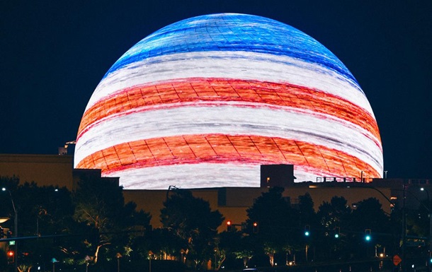 В Лас-Вегасе представили крупнейшее сферическое здание в мире