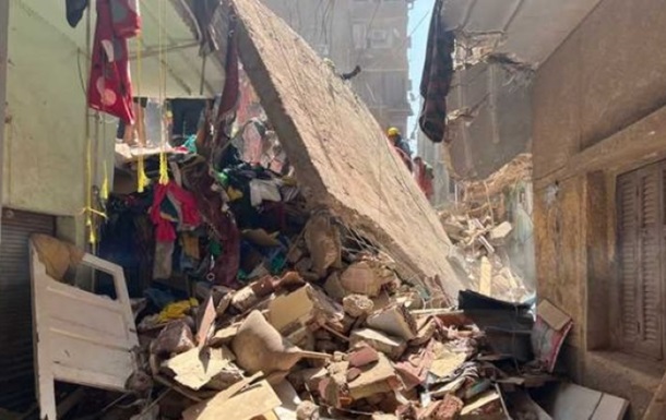 В Каире обрушился жилой дом, есть жертвы