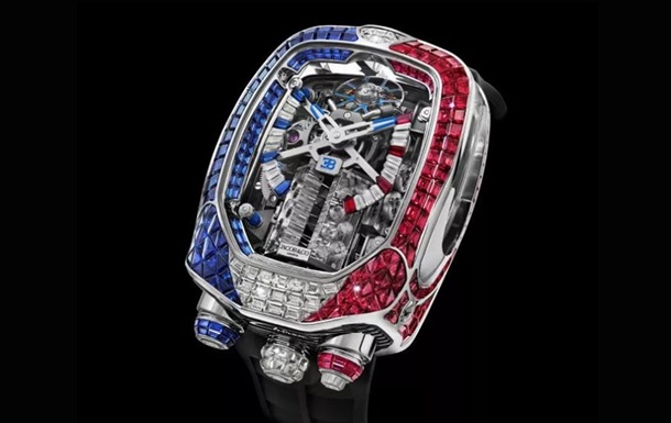 Bugatti представили наручний годинник у стилі гіперкара