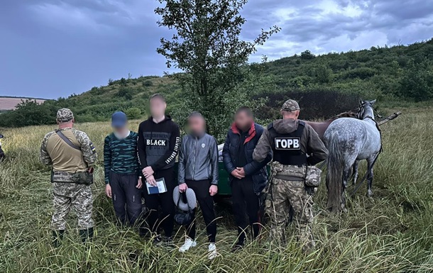 Арестован иностранец, пытавшийся на конной тяге вывезти из Украины уклонистов