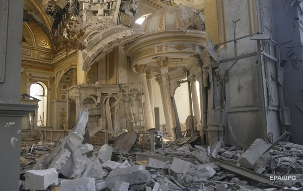 Італія допоможе з реставрацією собору в Одесі, який постраждав від удару РФ