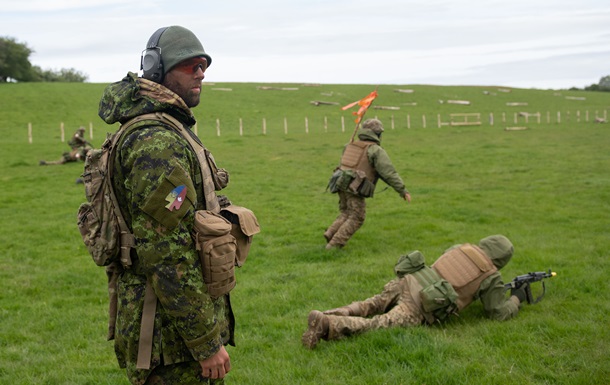 Канадські військові показали, як навчають бійців ЗСУ