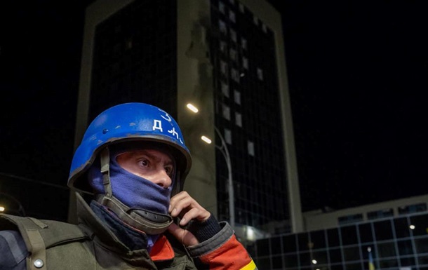 У ДСНС показали наслідки нічної атаки на Київ