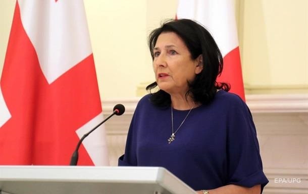 Президентка Грузії назвала Росію спільним ворогом