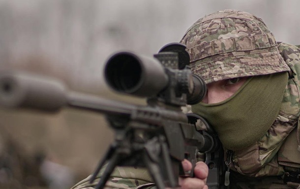 ССО показали работу снайперов в Донецкой области