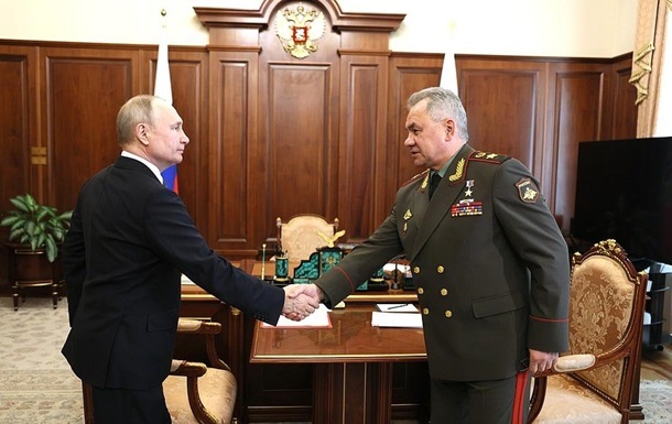 У ФСБ закликають Путіна звільнити Шойгу і ввести воєнний стан - ЗМІ