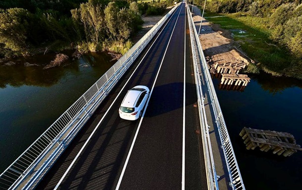 One of the largest bridges opened in Chernihiv region