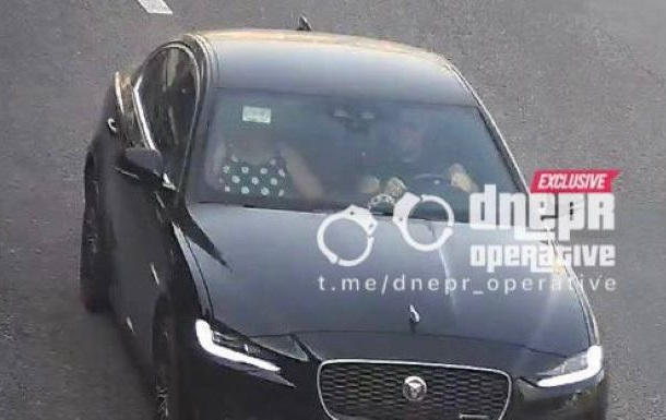Вбивство водія в Дніпрі: з явилося відео, як Jaguar порушує правила