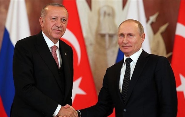 Ердоган проводить переговори з Путіним у Сочі