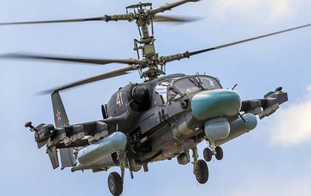 Російський вертоліт Ка-52 впав у Азовське море - соцмережі