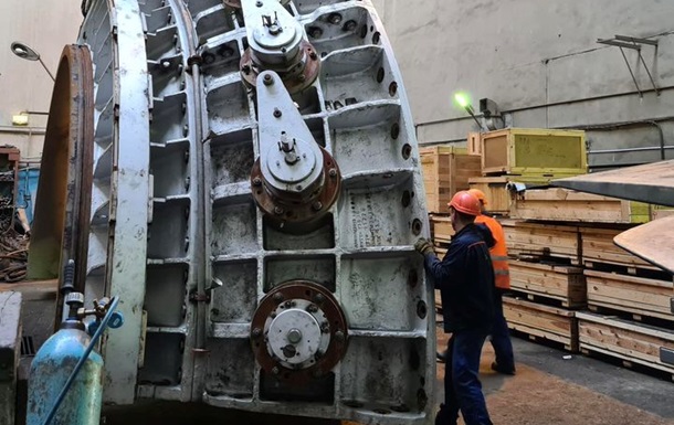 В Украине отремонтировали гидроагрегат на одной из ГЭС