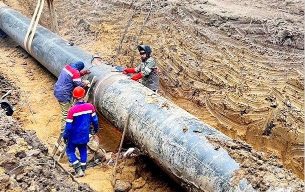 Закончился ремонт магистрального газопровода на границе с Молдовой