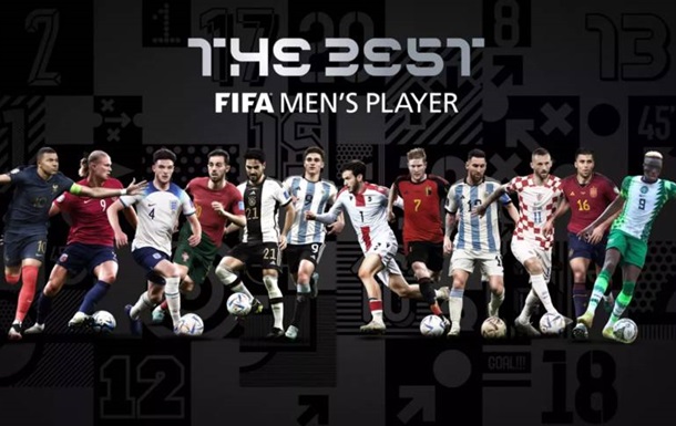 Стали відомі претенденти на нагороду FIFA The Best