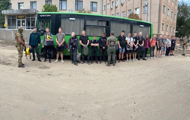 В Одеській області перехопили велику групу ухилянтів