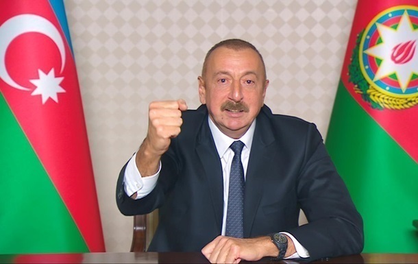 Алієв заявив про відновлення суверенітету Азербайджану