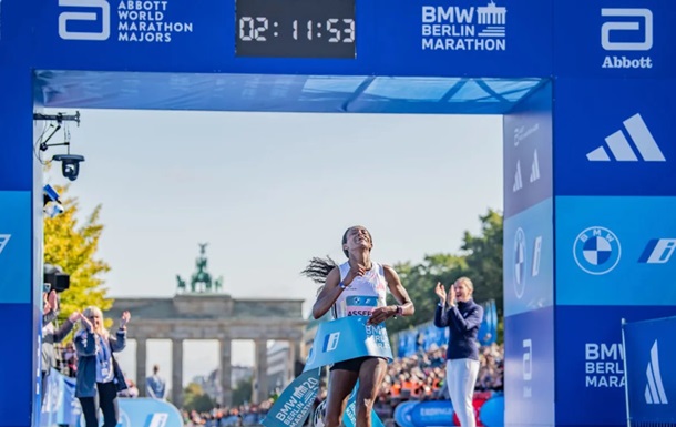 Бігунка з Ефіопії встановила рекорд на Берлінському марафоні
