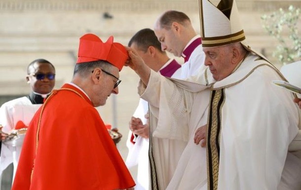 Папа Франциск призначив 21 кардинала
