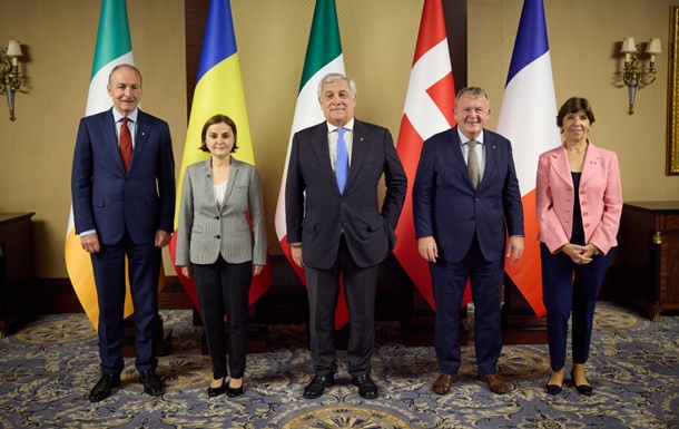 Зеленський нагородив міністрів п яти європейських країни