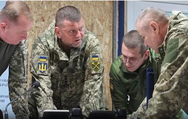 Залужный посетил бригады ВСУ на юге Украины