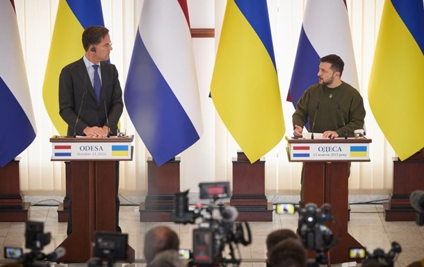 Зеленський: Нідерланди посилять ППО і флот України