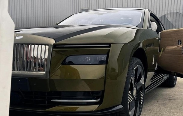 В Україні з явився перший електрокар Rolls-Royce 