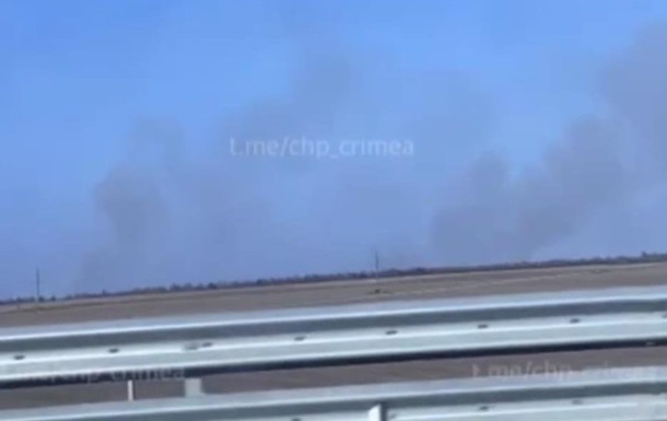 У Криму зафіксували пожежу - соцмережі