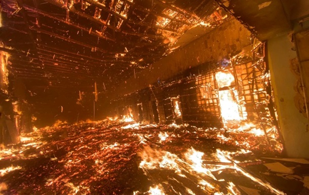 В Торецке 15 часов тушили пожар, возникший из-за удара россиян по шахте