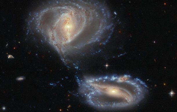 Телескоп Hubble показав три галактики у сузір’ї Тукана