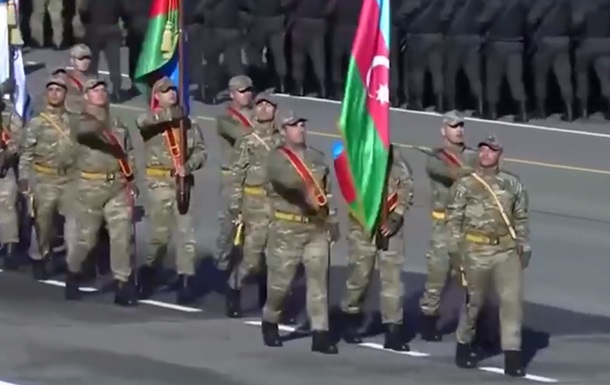 Алієв на параді в Карабасі пообіцяв  більш не воювати з Вірменією 