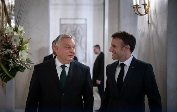 Орбан розповів про зустріч з Макроном щодо України