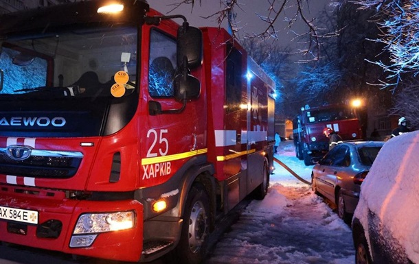 В Харькове из-за пожара в лифте погиб человек