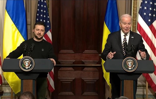 Байден: США не відмовляться від підтримки України