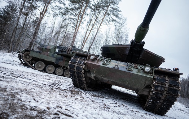 Литва відремонтувала для ЗСУ перші танки Leopard 2